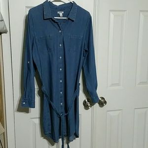 Old Navy Jean Shirt Dress